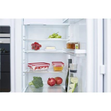 Tefal - Пищевой контейнер 1,3 л MSEAL GLASS красный/стекло