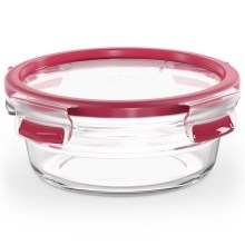 Tefal - Пищевой контейнер 0,6 л MSEAL GLASS красный/стекло