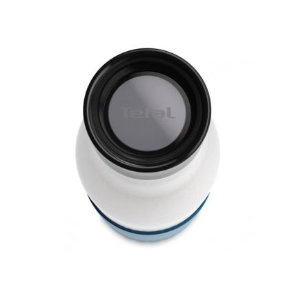 Tefal - Пляшка 500 мл BLUDROP нержавіюча сталь/синій