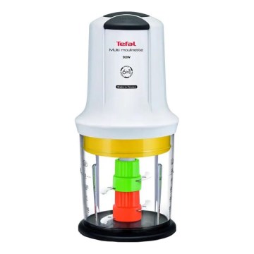 Tefal - Подрібнювач харчових продуктів 500W/230V білий