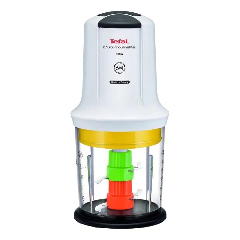 Tefal - Подрібнювач харчових продуктів 500W/230V білий