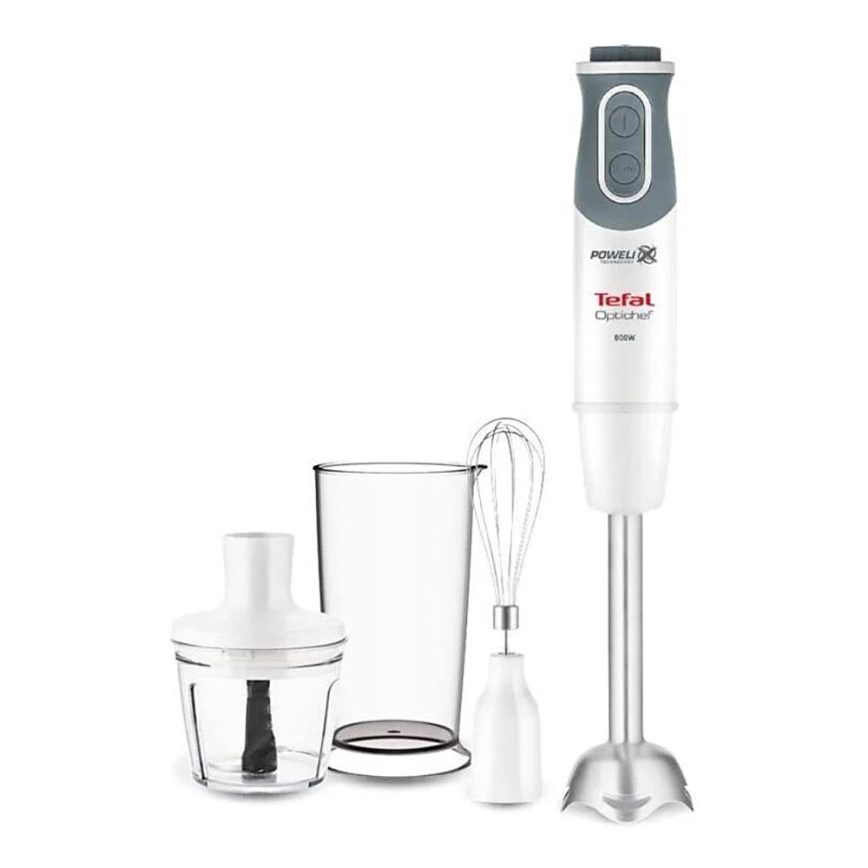 Tefal - Погружной блендер OPTICHEF 800W/230V белый