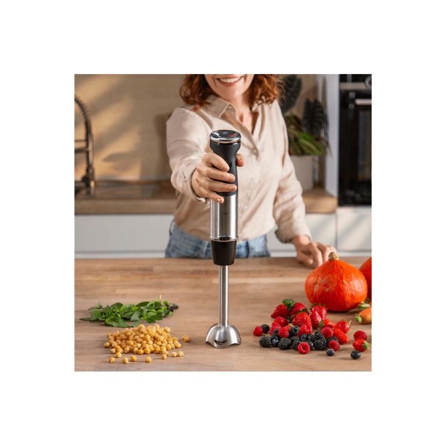 Tefal - Погружной блендер QUICKCHEF 1000W/230V черный