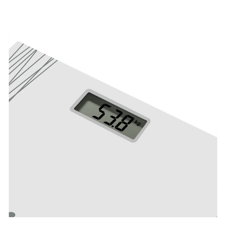Tefal - Цифровые напольные весы PREMISS 1xCR2032 серые