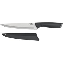 Tefal - Поварской нож из нержавеющей стали COMFORT 20 см хром/черный