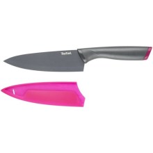 Tefal - Поварской нож из нержавеющей стали FRESH KITCHEN 15 см серый/фиолетовый