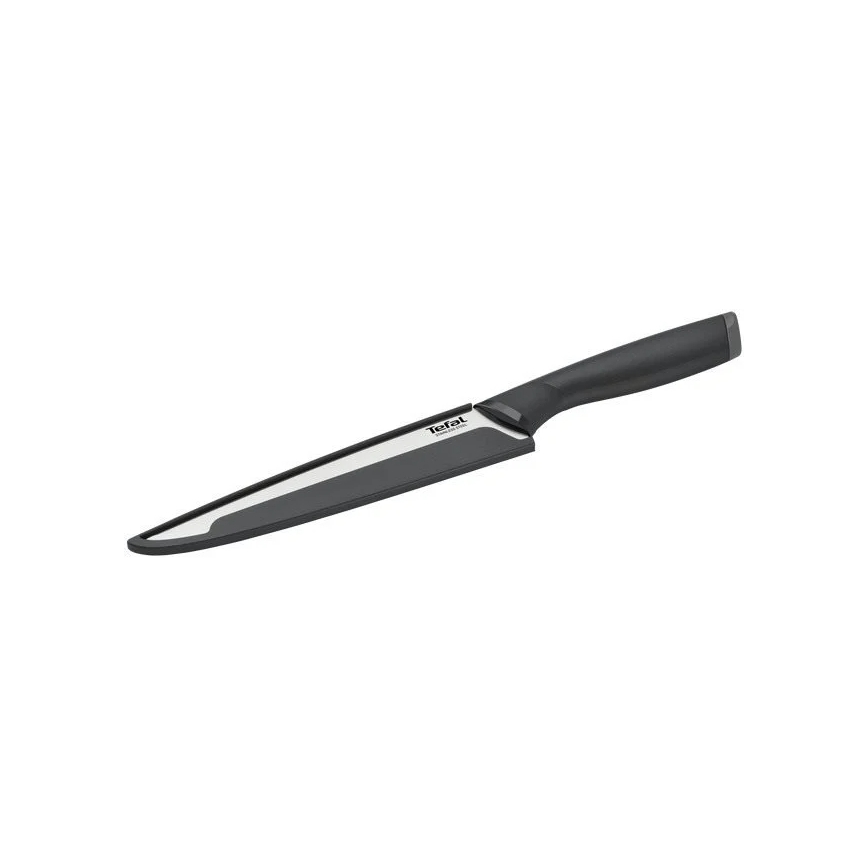 Tefal - Разделочный нож из нержавеющей стали COMFORT 20 см блестящий хром/черный