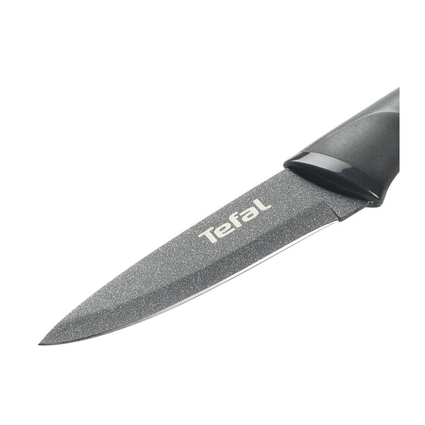 Tefal - Разделочный нож из нержавеющей стали FRESH KITCHEN 9 см серый/зеленый