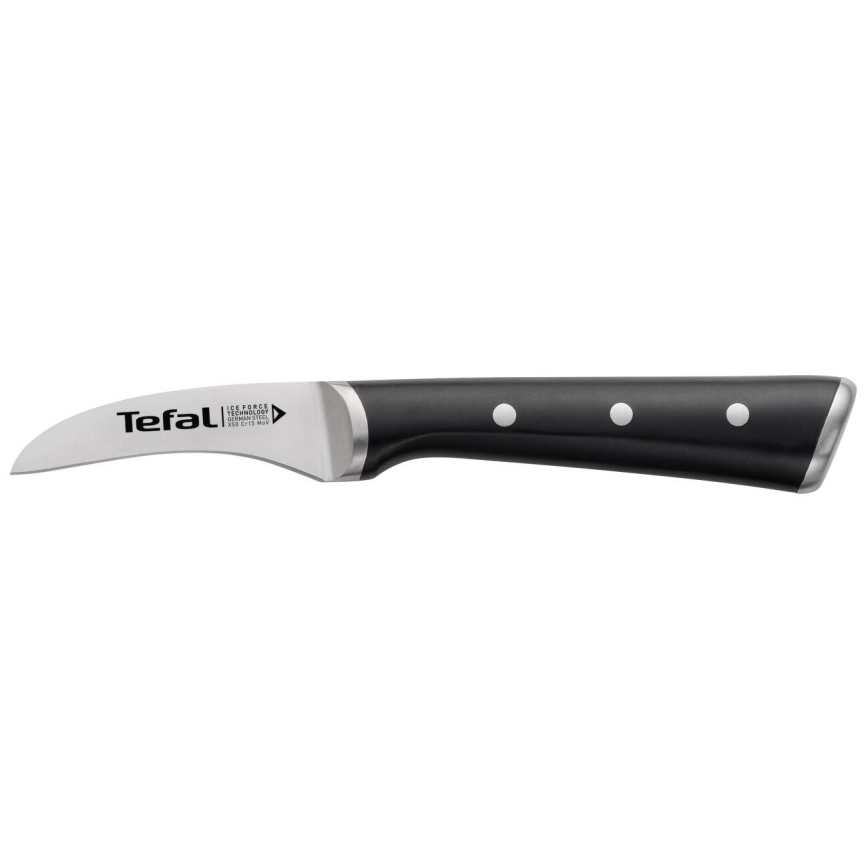 Tefal - Разделочный нож из нержавеющей стали ICE FORCE 7 см блестящий хром/черный