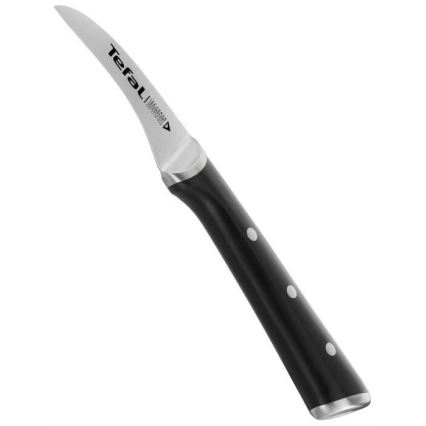 Tefal - Разделочный нож из нержавеющей стали ICE FORCE 7 см блестящий хром/черный