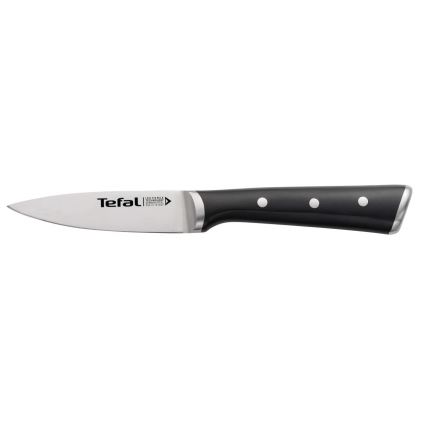 Tefal - Разделочный нож из нержавеющей стали ICE FORCE 9 см блестящий хром/черный