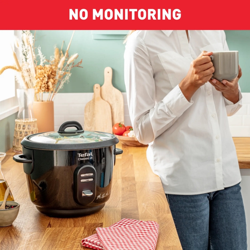 Tefal - Рисоварка CLASSIC 500W/230V 3 л чорний