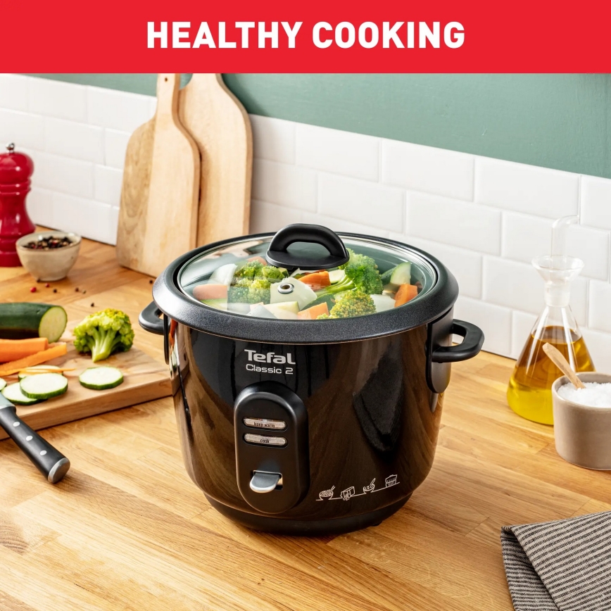 Tefal - Рисоварка CLASSIC 500W/230V 3 л чорний