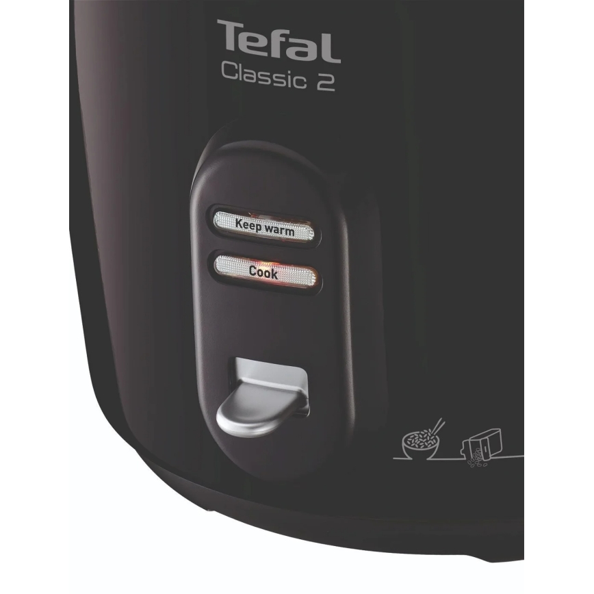 Tefal - Рисоварка CLASSIC 500W/230V 3 л чорний