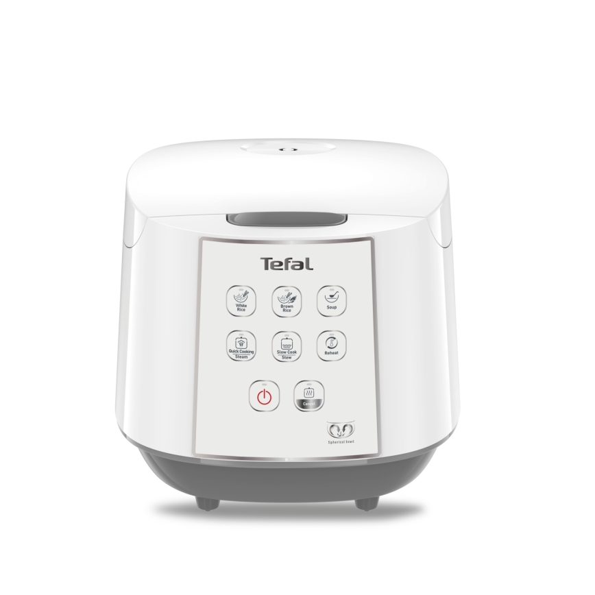Tefal - Рисоварка EASY COOK 8 в 1, 750 Вт/230 В, 5 л, біла