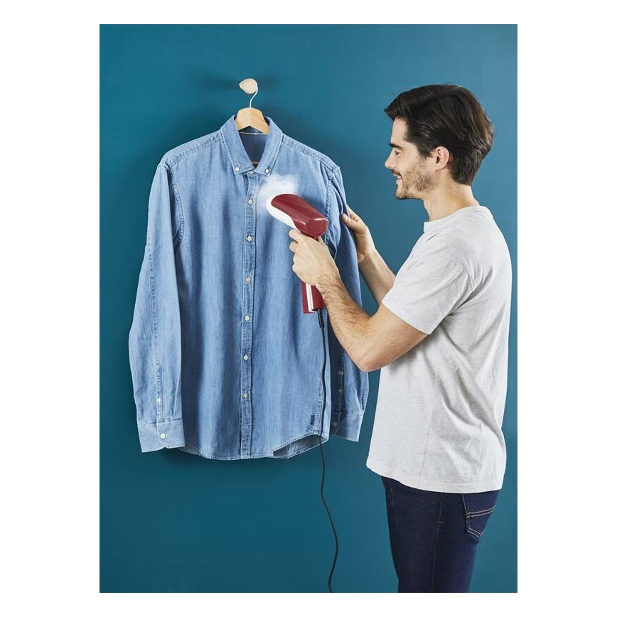 Tefal - Ручний відпарювач для одягу ACCESS STEAM FIRST 1300W/230V бордовий