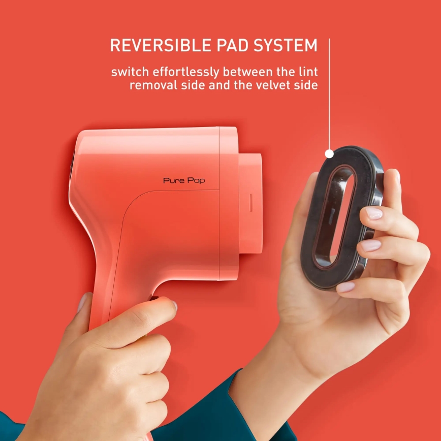 Tefal - Ручной отпариватель PURE POP 1300W/230V красный