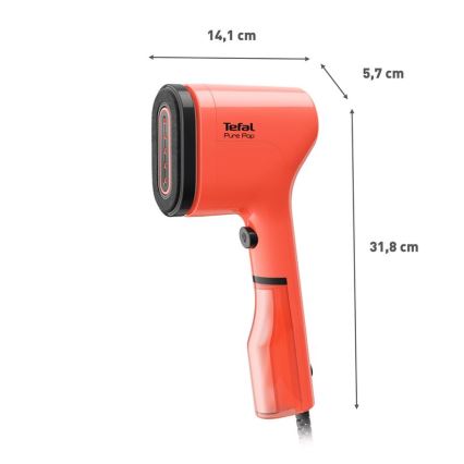 Tefal - Ручний відпарювач для одягу PURE POP 1300W/230V червоний
