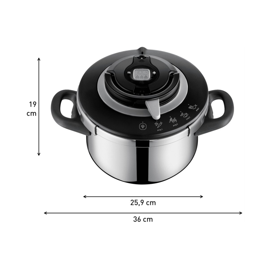 Tefal - Скороварка 4,5 л CLIPSO+ CHEF з нержавіючої сталі