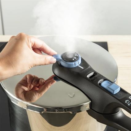 Tefal - Скороварка 4 л SECURE TRENDY нержавеющая сталь