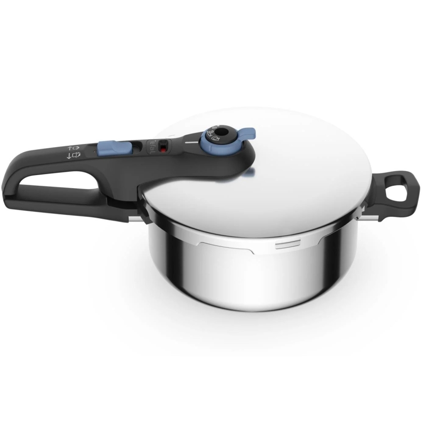 Tefal - Скороварка 4 л SECURE TRENDY нержавеющая сталь