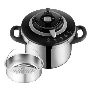 Tefal - Скороварка 6 л CLIPSO+ CHEF нержавеющая сталь