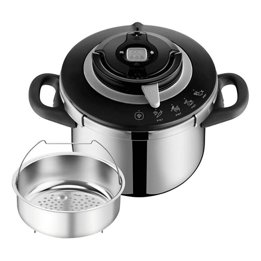 Tefal - Скороварка 6 л CLIPSO+ CHEF нержавеющая сталь