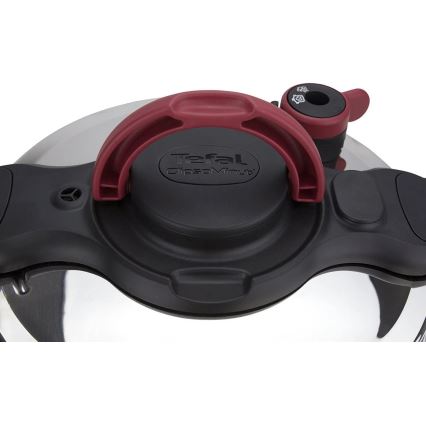 Tefal - Скороварка 6 л CLIPSO MINUT EASY нержавіюча сталь