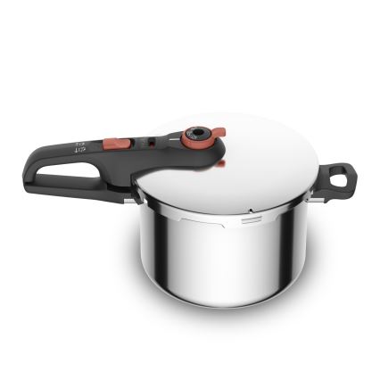 Tefal - скороварка 6 л SECURE TRENDY + набор из 5 предметов INGENIO EMOTION