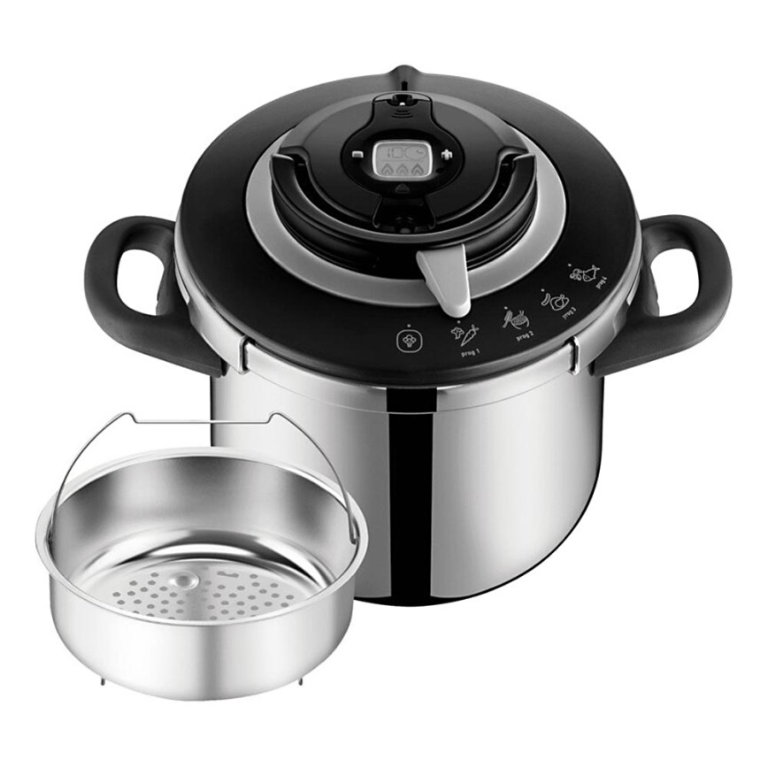 Tefal - Скороварка 8 л CLIPSO+ CHEF нержавеющая сталь