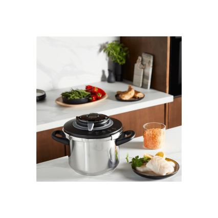 Tefal - Скороварка 8 л CLIPSO+ CHEF нержавеющая сталь