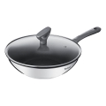 Tefal - Сковорідка Wok з кришкою DAILY COOK 28 см