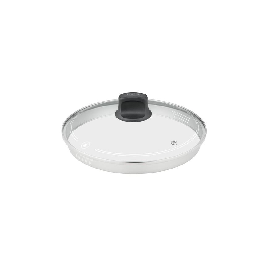 Tefal - Сковорідка з кришкою BLACK STONE 26 см