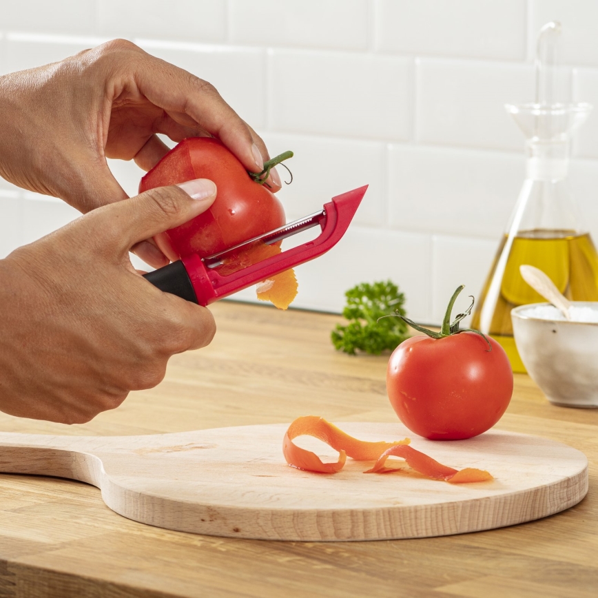 Tefal - Скребок для очищення помідорів INGENIO чорний/червоний