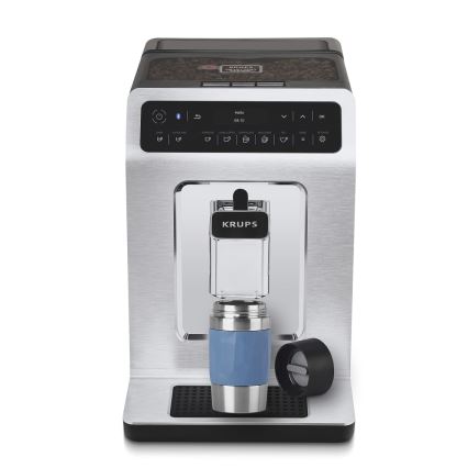 Tefal - Термочашка 300 мл COMPACT MUG нержавіюча сталь/синій