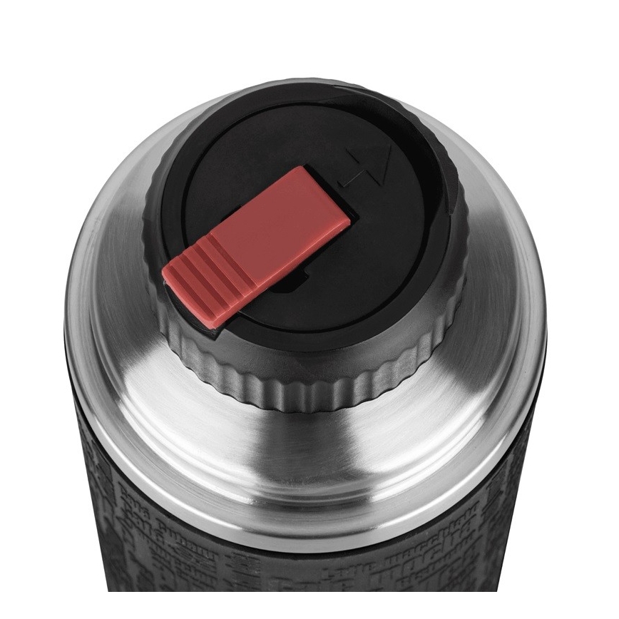 Tefal - Термос із чашкою 0,5 л SENATOR нержавіюча сталь/чорний