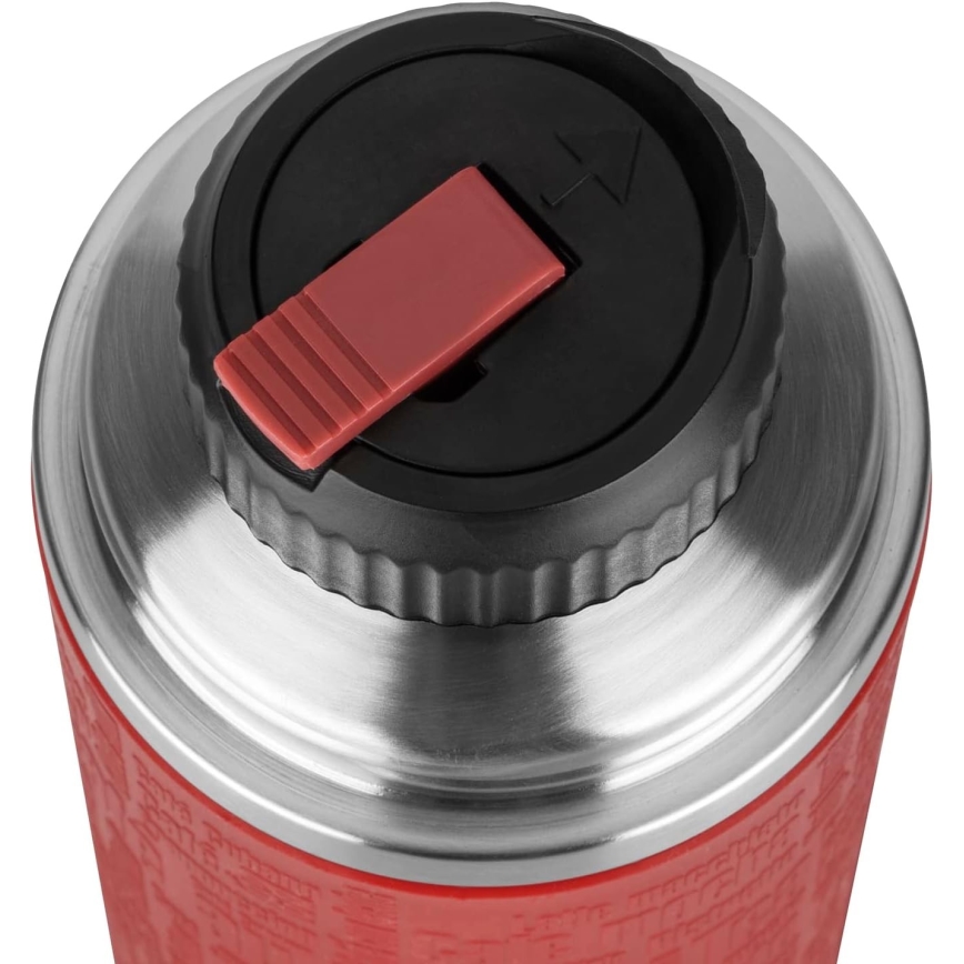 Tefal - Термос із чашкою 1 л SENATOR нержавіюча сталь/червоний