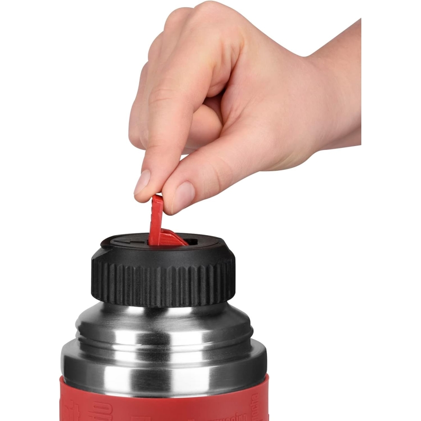 Tefal - Термос із чашкою 1 л SENATOR нержавіюча сталь/червоний