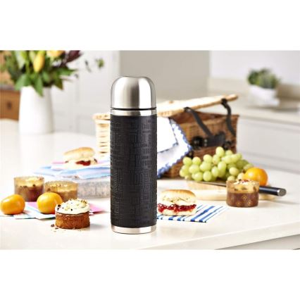 Tefal - Термос із чашкою 1 л SENATOR нержавіюча сталь/чорний