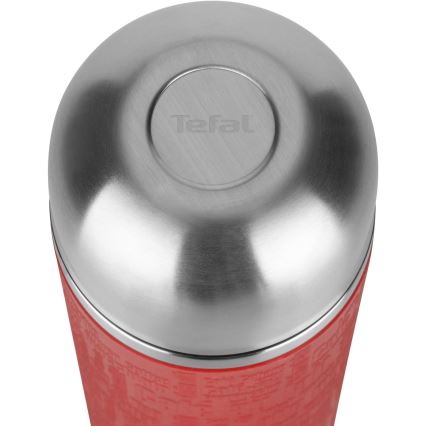 Tefal - Термос с чашкой 1 л SENATOR нержавеющая сталь/красный