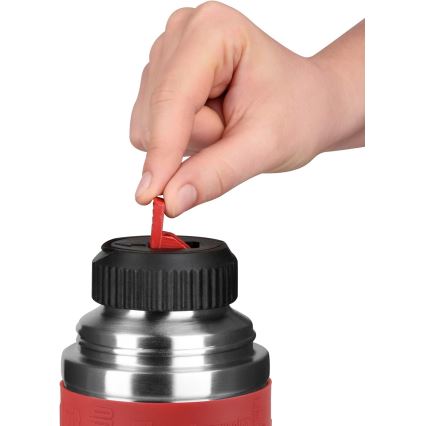 Tefal - Термос с чашкой 1 л SENATOR нержавеющая сталь/красный