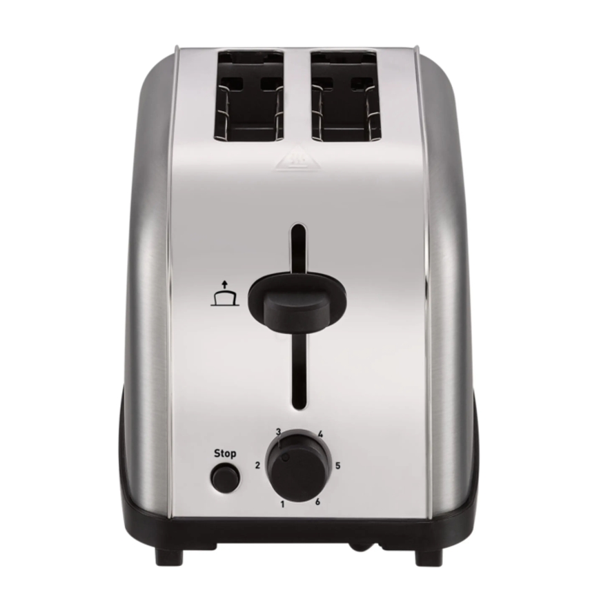 Tefal - Тостер на два отделения ULTRA MINI 700W/230V матовый хром