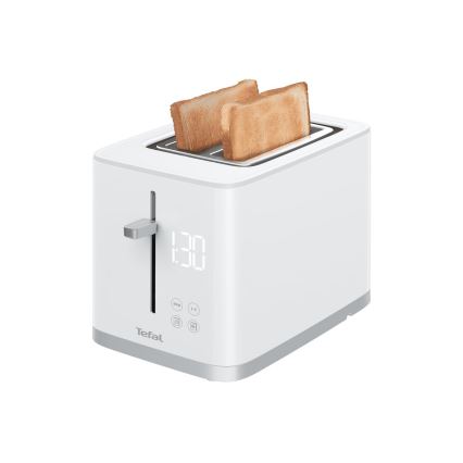 Tefal - Тостер з двома отворами SENSE 850W/230V білий