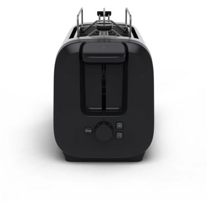 Tefal - Тостер з двома отворами SUBITO 1300W/230V чорний/нержавіюча сталь