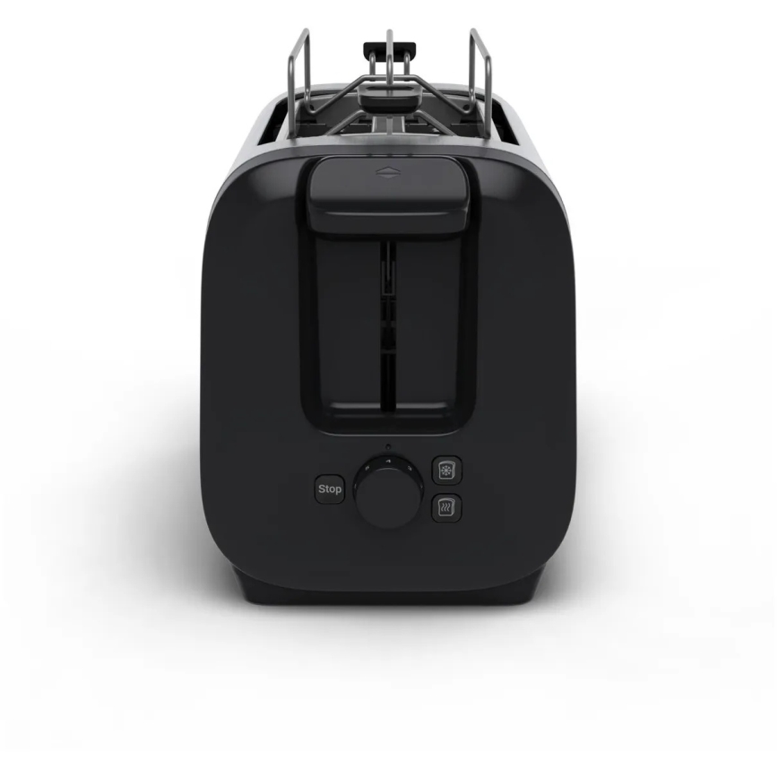 Tefal - Тостер з двома отворами SUBITO 1300W/230V чорний/нержавіюча сталь