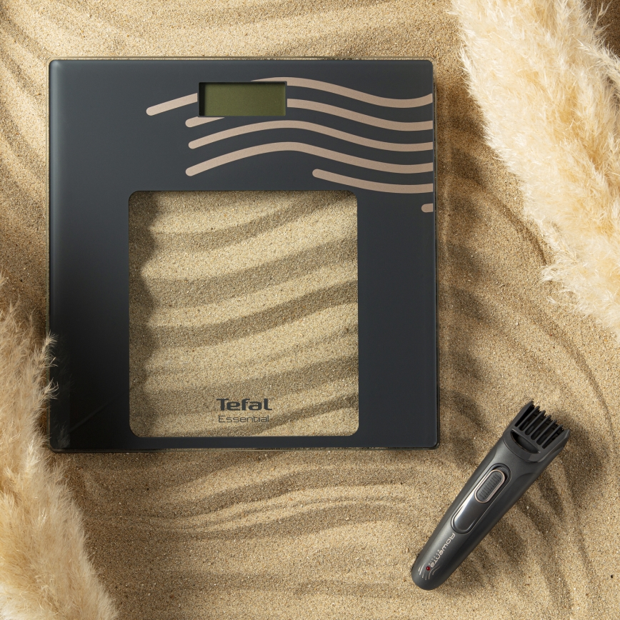 Tefal - ваги для тіла Essential DUNES COLLECTION 1xAAA
