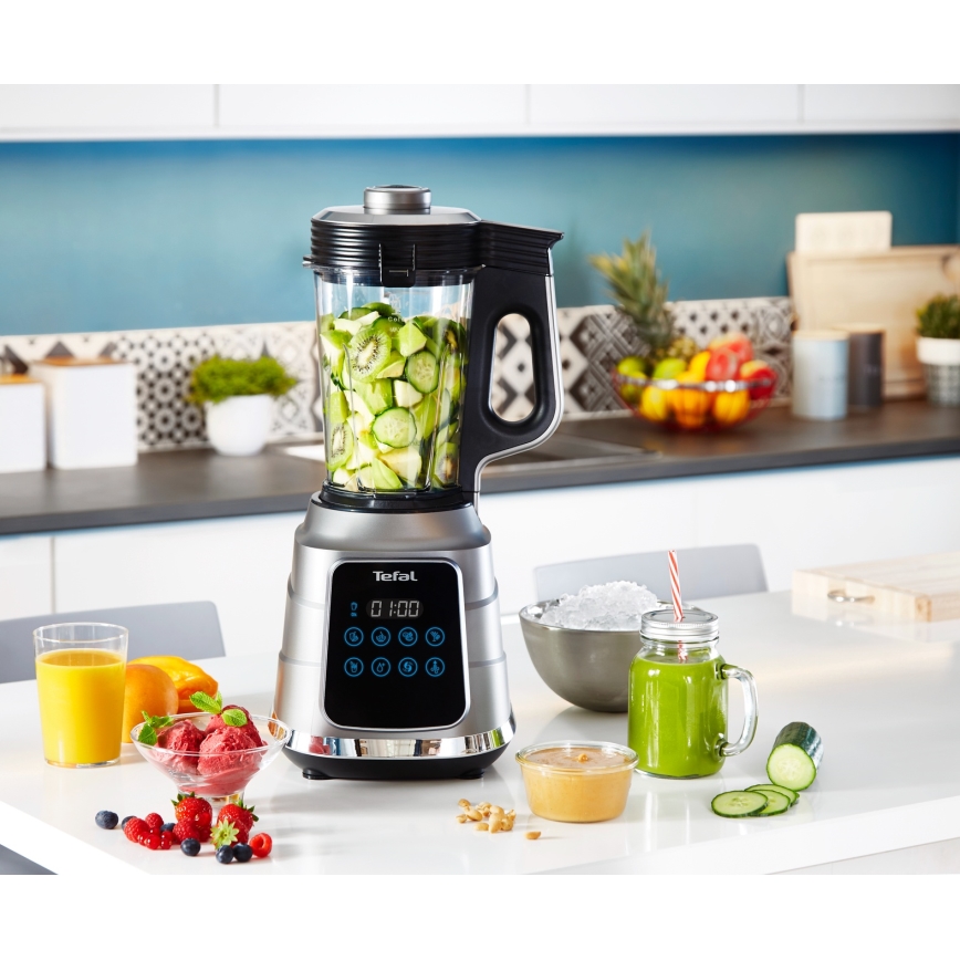 Tefal - Варочный настольный блендер HIGH SPEED ULTRABLEND BOOST 1300W/230V серый
