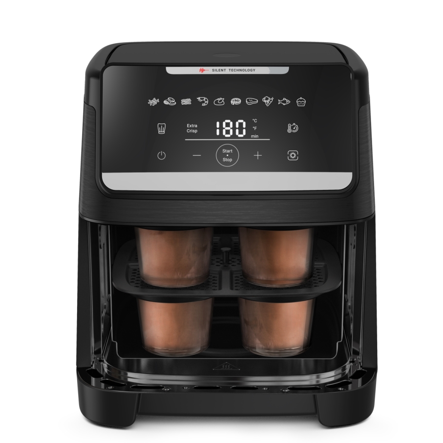 Tefal - Воздушная фритюрница 7 л EASY FRY SILENCE 1800 Вт/230 В