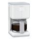 Tefal - Капельная кофеварка с ЖК-дисплеем SENSE 1000W/230V белый