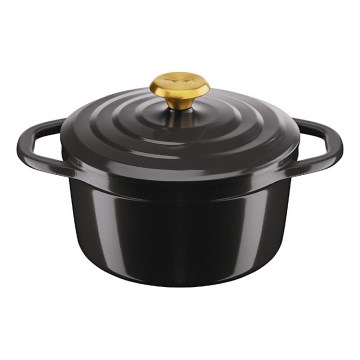 Tefal - Кастрюля с крышкой AIR 20 см антрацит